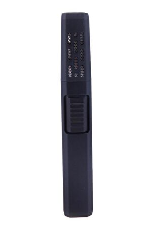 Parmida Tek Torch Pürmüz Siyah Masa Tipi Puro Çakmağı