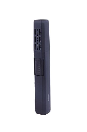 Parmida Tek Torch Pürmüz Siyah Masa Tipi Puro Çakmağı