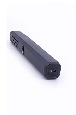 Parmida Tek Torch Pürmüz Siyah Masa Tipi Puro Çakmağı