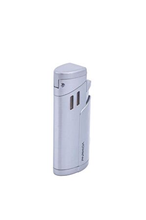 Parmida 3 Torch Pürmüz Gümüş Puro Çakmağı