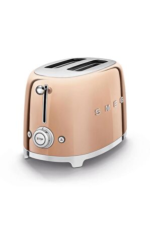 SMEG Ekmek Kızartma Makinesi Rose Gold TSF01RGEU