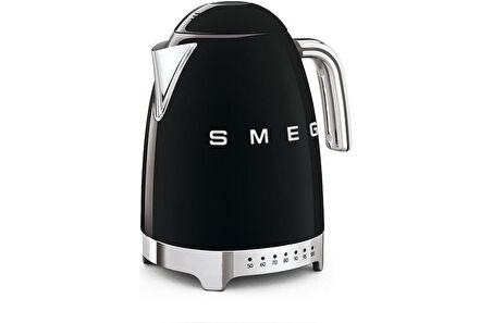 Smeg Siyah Isı Ayarlı Kettle KLF04BLEU