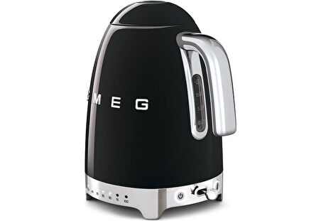 Smeg Siyah Isı Ayarlı Kettle KLF04BLEU