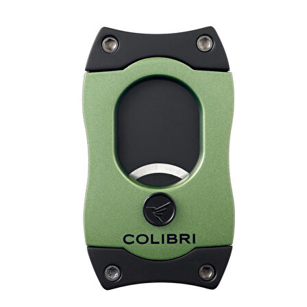 Colibri Siyah-Metalik Yeşil S-Cut Düz Puro Kesici
