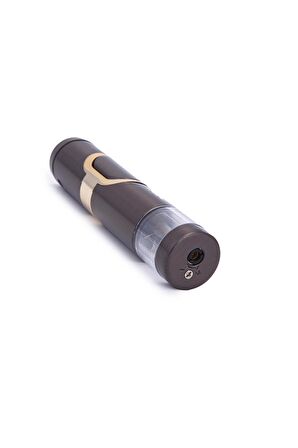 Parmida Tek Torch Pürmüz Gunmetal-Gümüş Metal Puro Çakmağı