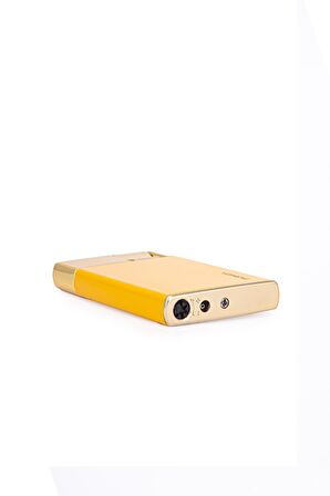 Parmida Tek Torch Pürmüz Sarı-Gold Metal Puro Çakmağı