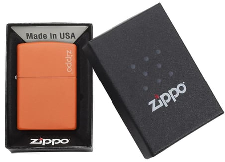 Zippo Çakmak 231Zl Zippo Logo Orange