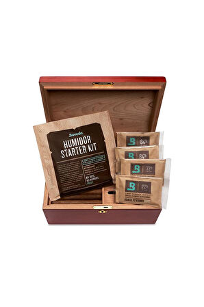 Boveda Humidor Başlangıç Kiti 84% + 72% 25-50 Puro Kapasitesi