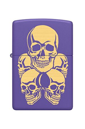 Zippo Çakmak 48783-109819 Skulls Design