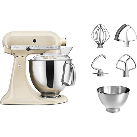 KitchenAid 5KSM175PSEAC Artisan Almond Cream 4.8 Litre Mutfak Şefi