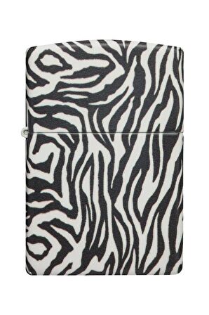 Zippo Çakmak 48223-097704 49352 Zebra Skin Design
