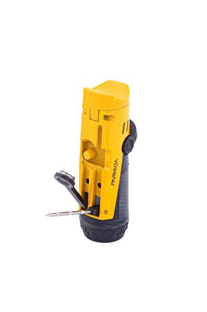 Parmida 3 Torch Pürmüz Siyah-Sarı Puro Çakmağı