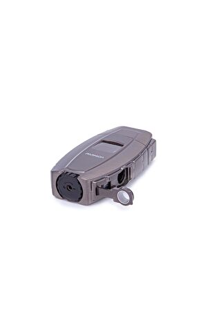 Parmida Çift Torch Pürmüz Gunmetal Metal Puro Çakmağı