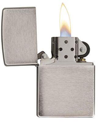 Zippo Çakmak Reg Brush Finish Crome 200-019272