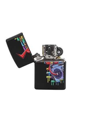 Zippo Çakmak Boom Box Grafitti Design