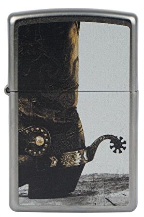 Zippo Çakmak Cowboy Boots Design