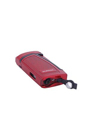 Parmida 2 Torch Pürmüz Kırmızı Puro Çakmağı