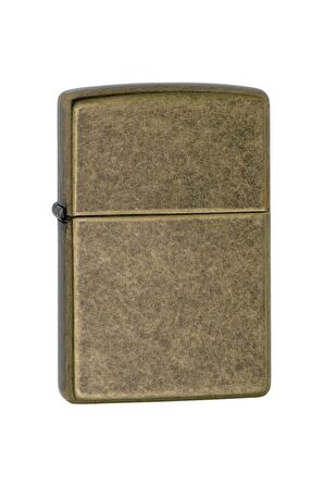 Zippo Çakmak 201FB-000117 Reg Flat Btm Antique Bras