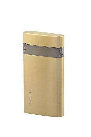Parmida Tek Torch Pürmüz Gold-Gunmetal Metal Puro Çakmağı