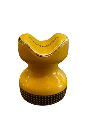 Parmida Sarı Puro Tutucu Sehpa