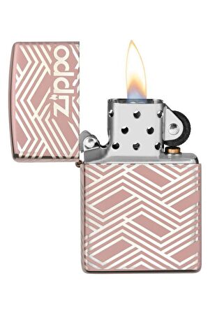 Zippo Çakmak 49190-100757 Abstract Laser Design