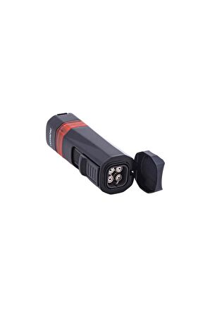 Parmida 4 Torch Pürmüz Siyah Puro Çakmağı