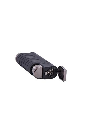 Parmida 3 Torch Pürmüz Siyah Puro Çakmağı