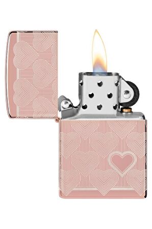 Zippo Çakmak 49811-093927 49190 Heart Design