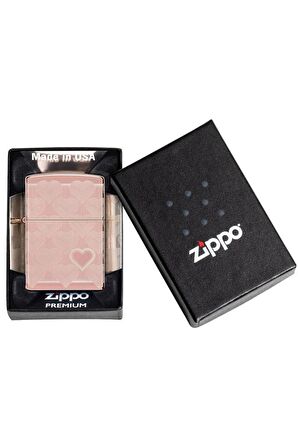 Zippo Çakmak 49811-093927 49190 Heart Design