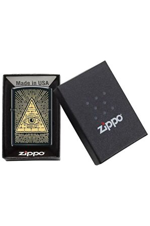 Zippo Çakmak 218-106462 Eye Of Providence Design 2