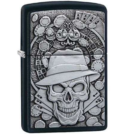 Zippo Çakmak 218 Gambling Skull 49183-078935
