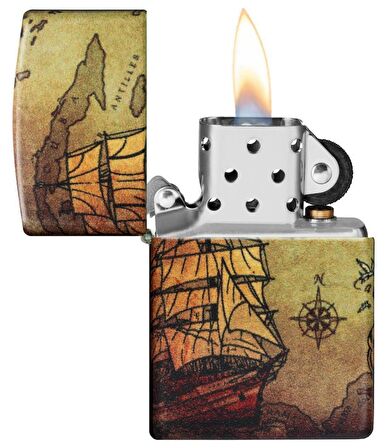 Zippo Çakmak 49352 Pirate Ship Design 49355-083350