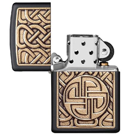 Zippo Çakmak 49358 Norse Antique Brass Emblem 49538-089359