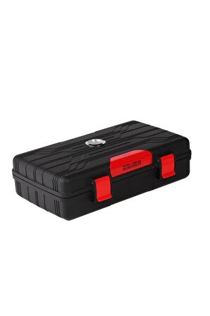 Parmida Seyahat Tipi Mat Siyah Humidor Puro Kutusu