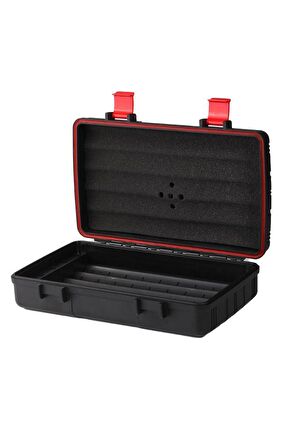 Parmida Seyahat Tipi Mat Siyah Humidor Puro Kutusu