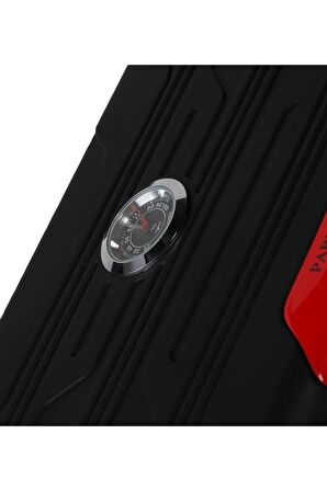 Parmida Seyahat Tipi Mat Siyah Humidor Puro Kutusu