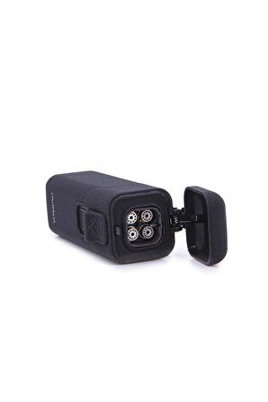 Parmida 4 Torch Pürmüz Mat Siyah Metal Puro Çakmağı
