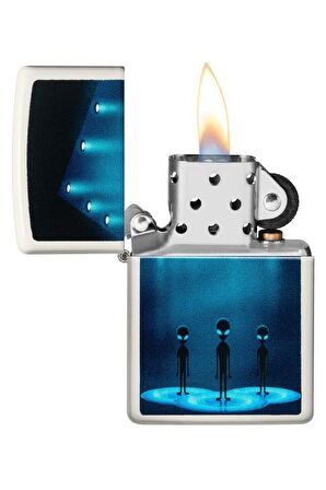 Zippo Çakmak 49487-090639 49193 Aliens Design