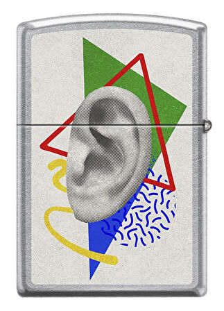 Zippo Çakmak 207-115807 Mouth and Ear Design