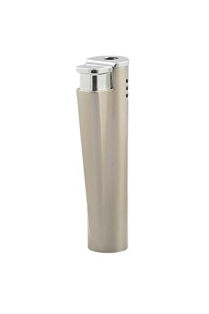 Parmida Tek Torch Pürmüz Gümüş Metal Puro Çakmağı