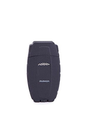 Parmida Çift Torch Pürmüz Siyah Metal Puro Çakmağı
