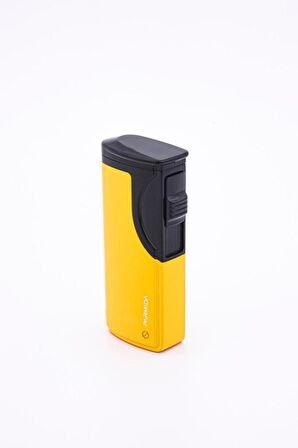 Parmida 3 Torch Pürmüz Sarı Puro Çakmağı