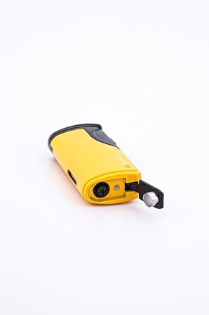 Parmida 3 Torch Pürmüz Sarı Puro Çakmağı