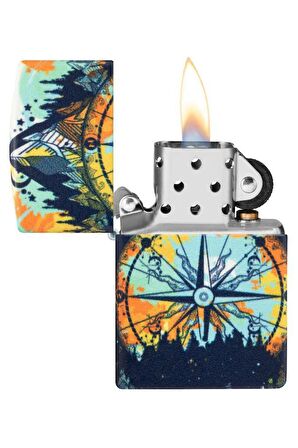 Zippo Çakmak 49805-093920 49193 Compass Design