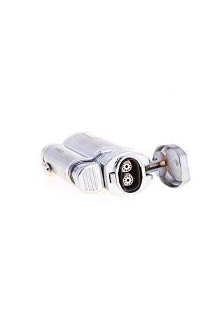 Parmida 2 Torch Pürmüz Gümüş Puro Çakmağı