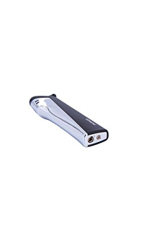 Parmida Soft Flame Siyah-Gümüş Çakmak