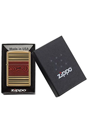 Zippo Çakmak 254B-106490 Wooden Pipe Lighter