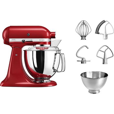 KitchenAid 5KSM175PSEER Artisan Empire Red 4.8 Litre Mutfak Şefi