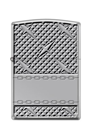 Zippo Çakmak 167-072998 Diamond Plate Chain Design