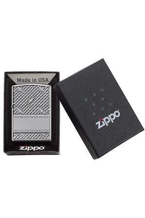 Zippo Çakmak 167-072998 Diamond Plate Chain Design